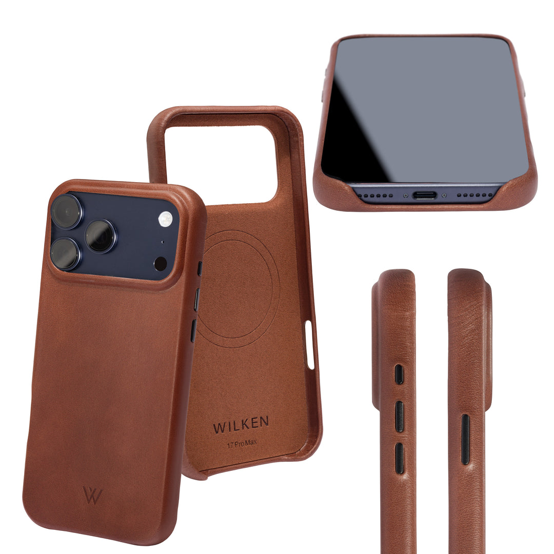 Wilken iPhone Leather Wrapped Case