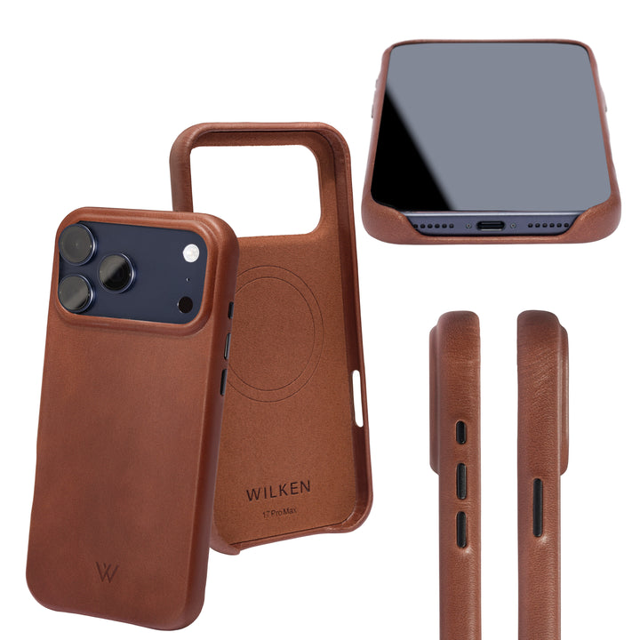 Wilken iPhone Leather Wrapped Case