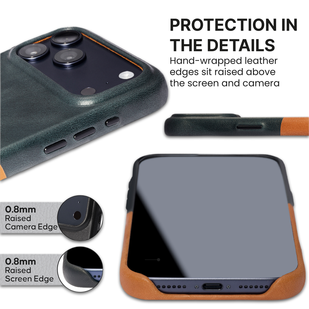 Wilken iPhone Leather Wrapped Case