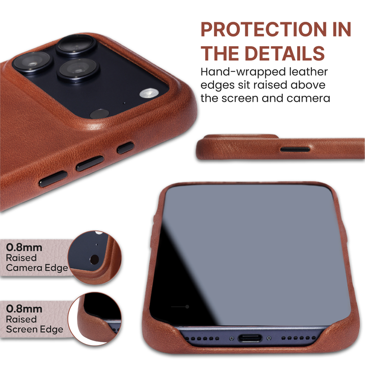 Wilken iPhone Leather Wrapped Case
