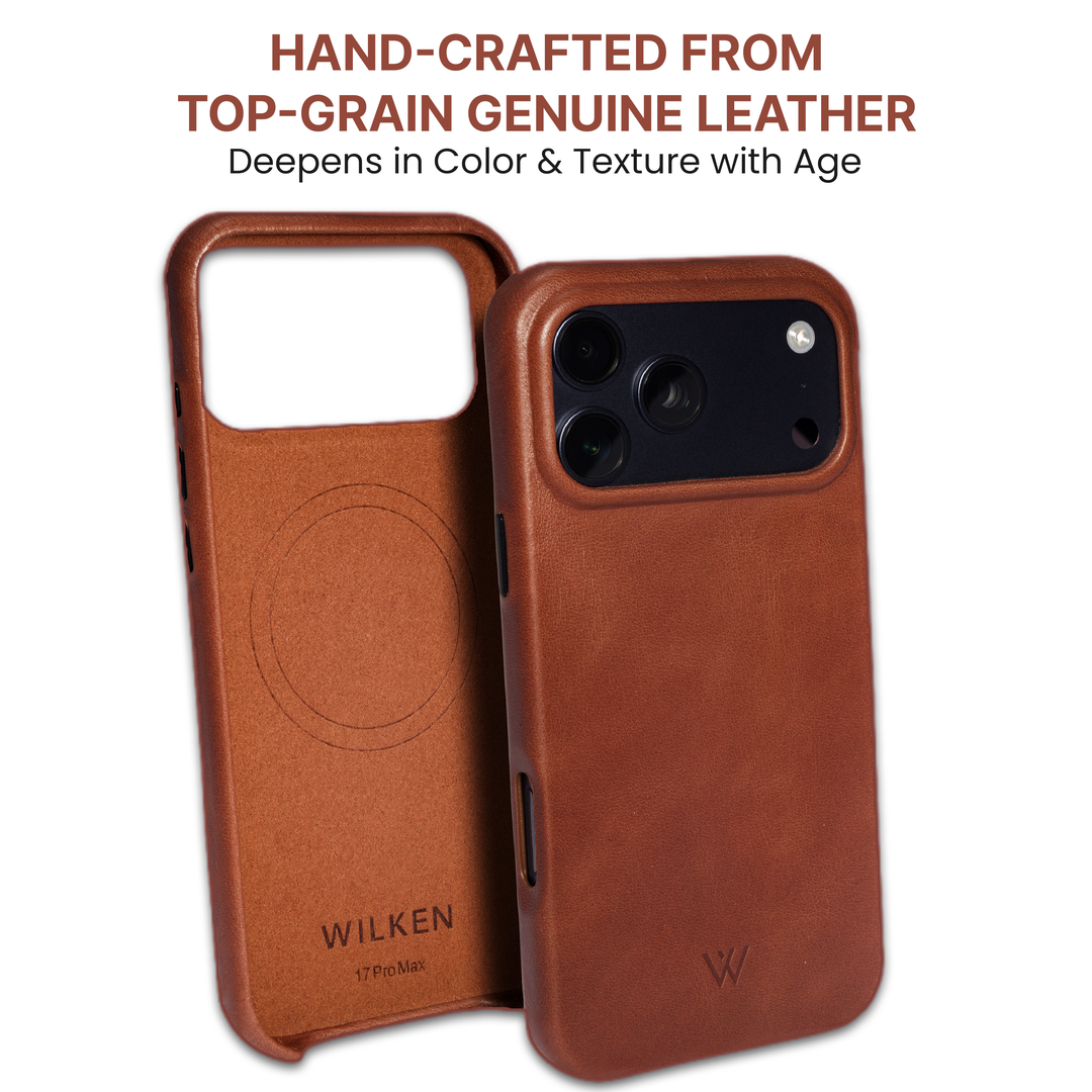 Wilken iPhone Leather Wrapped Case