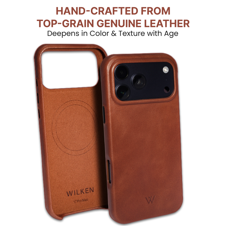 Wilken iPhone Leather Wrapped Case