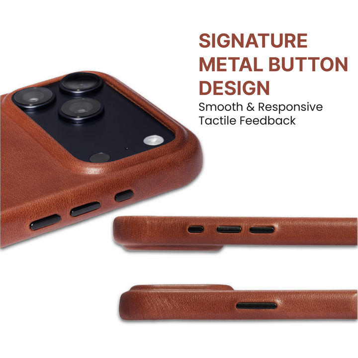 Wilken iPhone Leather Wrapped Case