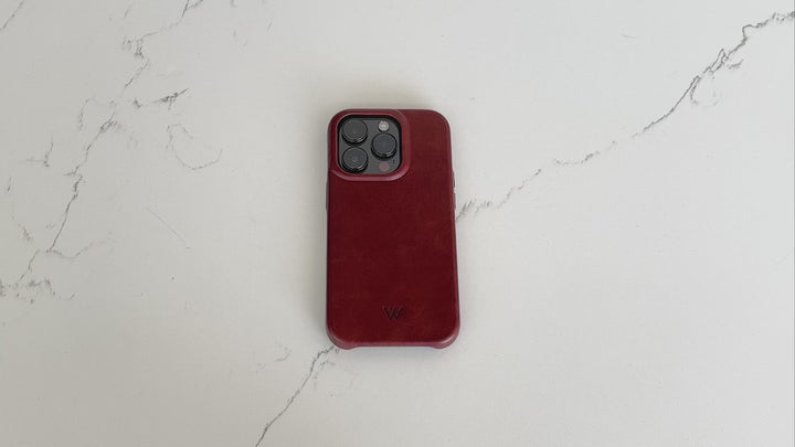 Wilken iPhone Leather Wrapped Case